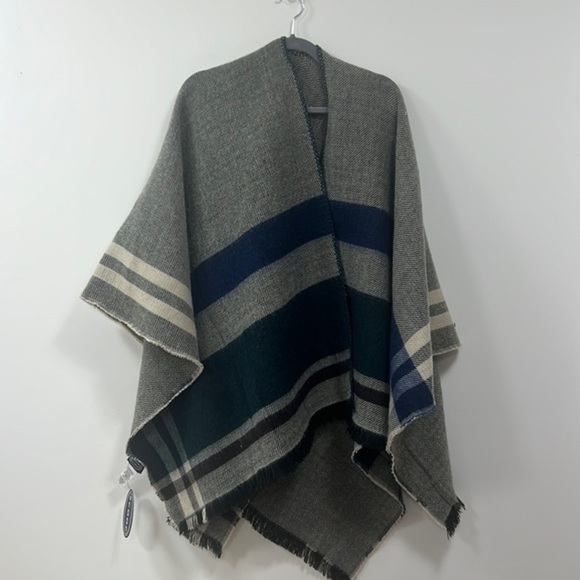 Scoop Jackets & Blazers - Poncho scarf nwt